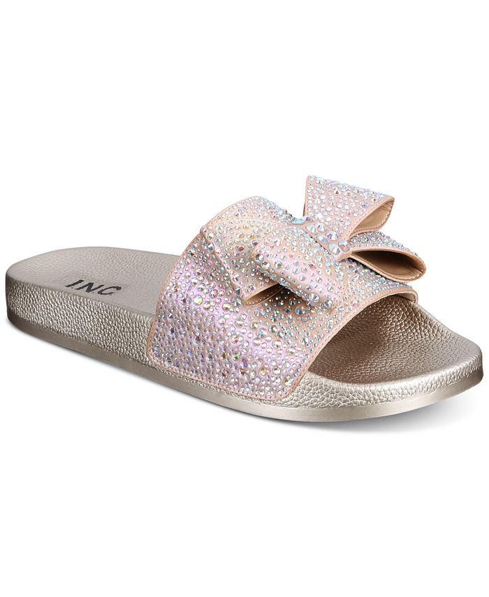 I.N.C. International Concepts Women's Peymin Pool Slides, Created for