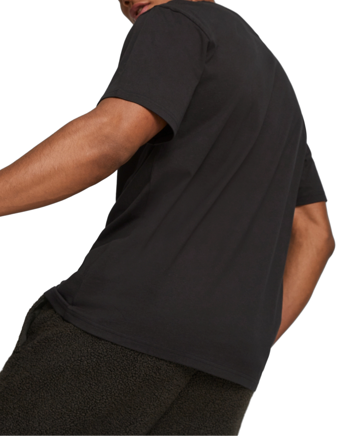 Shop Puma Men's Paisley Graphic Short-sleeve Crewneck T-shirt In  Black