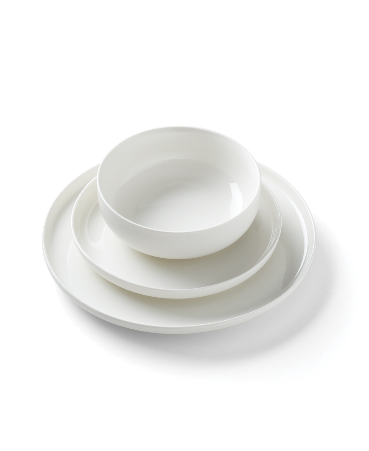 Oneida Ridge 12-Piece Dinnerware Set - White