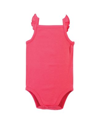 5Pk Natural Sleeveless Bodysuits