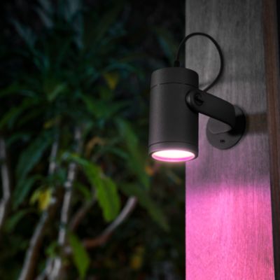  Color Ambiance, Weatherproof, 16 Million Colors, Requires Hue Bridge  Outdoor Spotlight Extension Kit