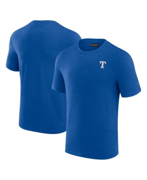 Мужская футболка Fanatics Signature Royal Texas Rangers Modal Short Sleeve