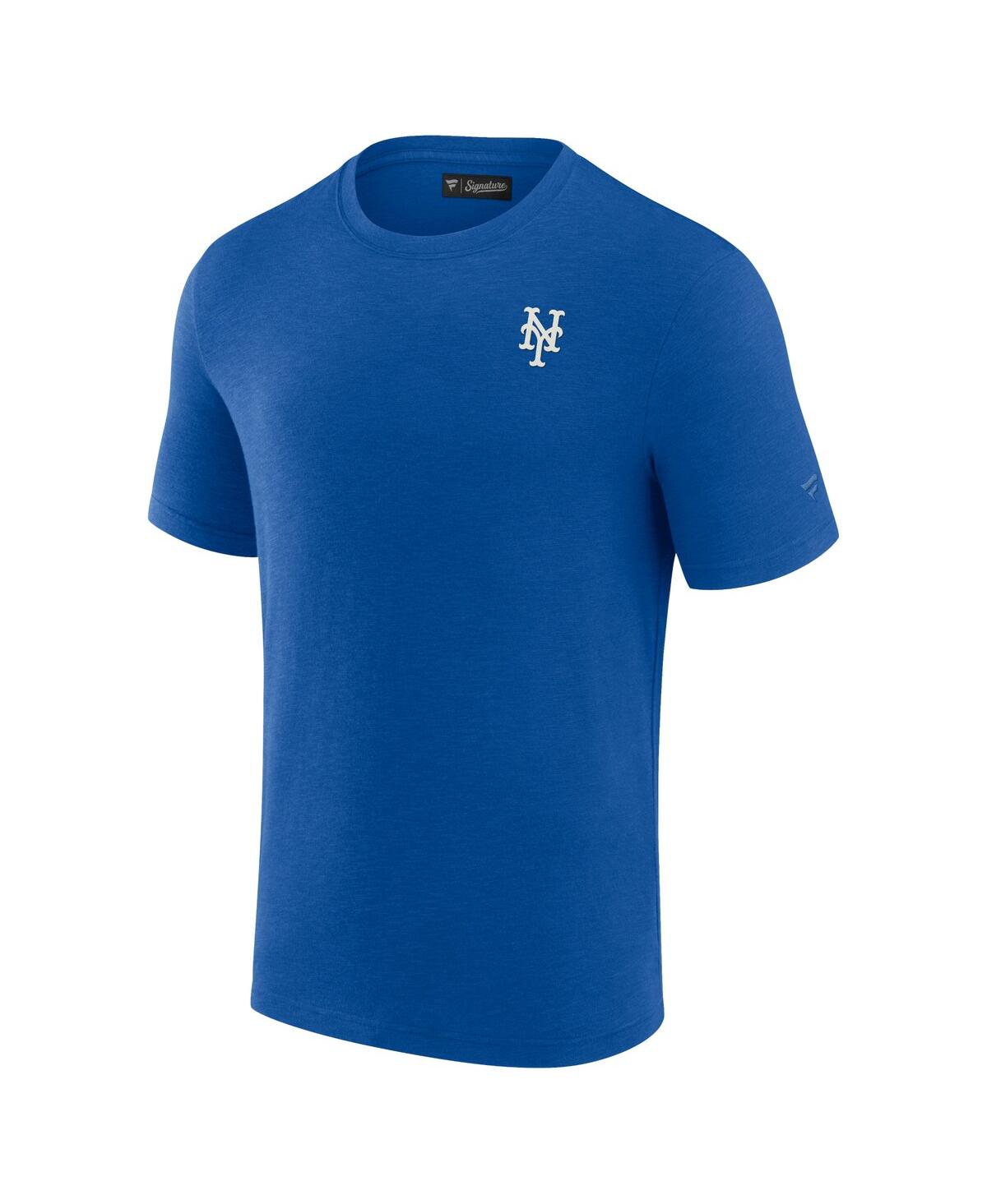 Fanatics Signature Men's  Royal New York Mets Modal Short Sleeve T-shirt In Royal