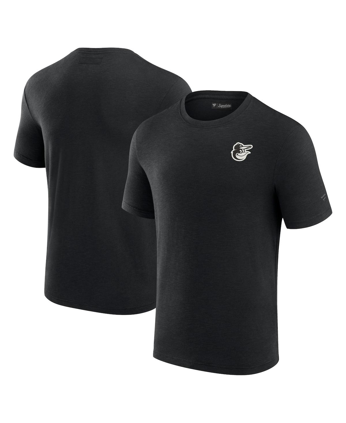 Men's Fanatics Signature Black Baltimore Orioles Modal Short Sleeve T-shirt - Black