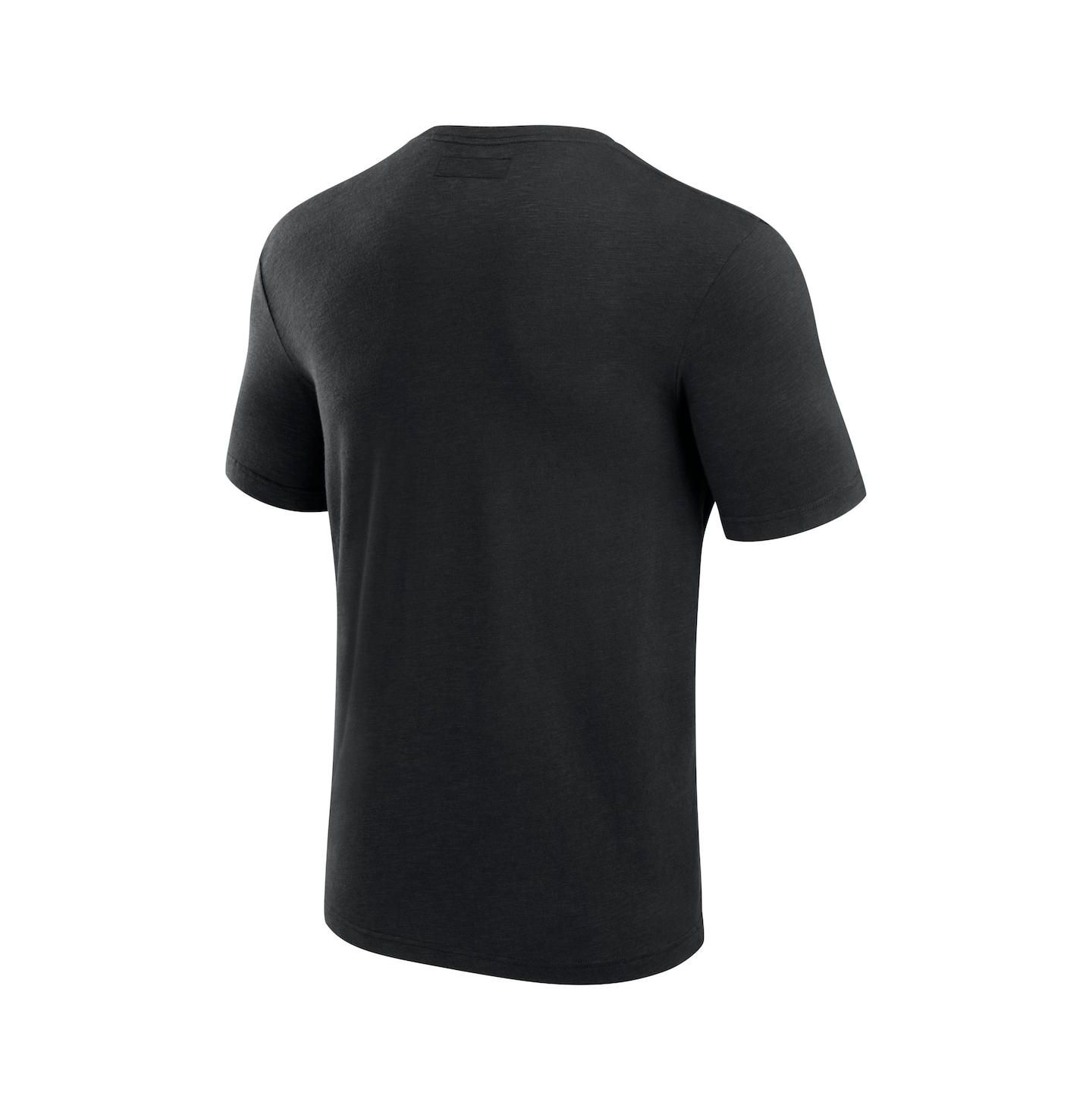 Мужская футболка Fanatics Signature Black Oakland Athletics Modal Short Sleeve — фото 2