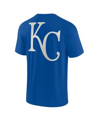Men's and Women's Royal Kansas City Royals Super Soft Short Sleeve T-shirt
