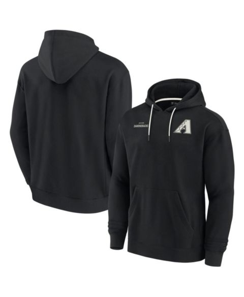 Худи Fanatics Signature Black Arizona Diamondbacks Super Soft Fleece Pullover