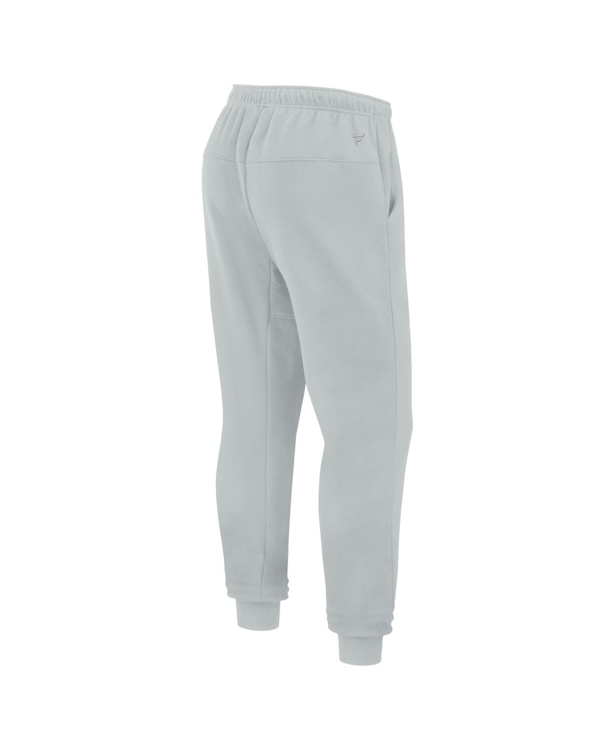 Shop Fanatics Signature Men's And Women's  Gray Miami Dolphins Super Soft Fleece Jogger