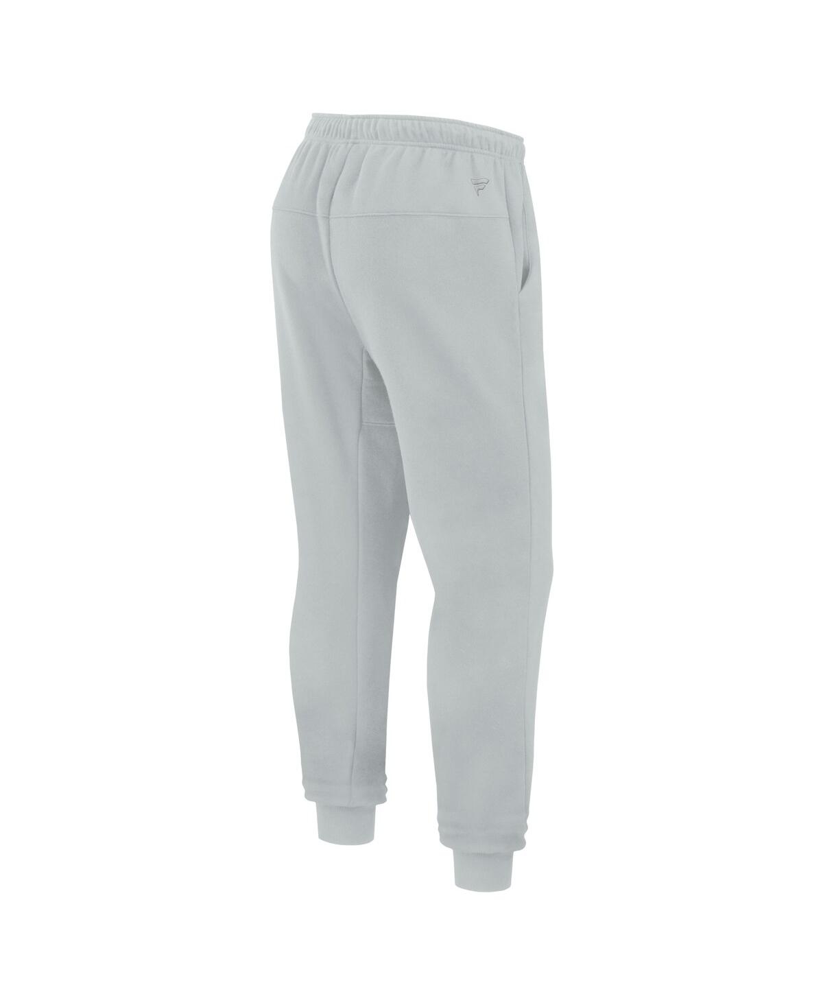 Shop Fanatics Signature Men's And Women's  Gray Los Angeles Rams Super Soft Fleece Jogger