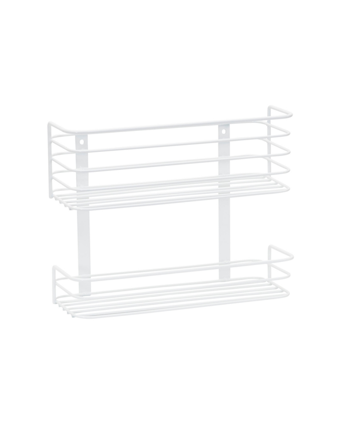 Household Essentials Double Rack In White