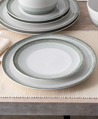 Colorscapes Layers 12 Piece Coupe Dinnerware Set