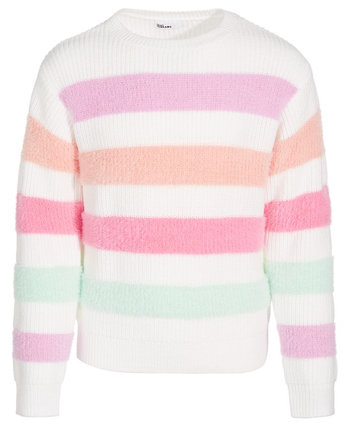 Epic Threads Toddler & Little Girls Feather Striped Crewneck Sweater ...