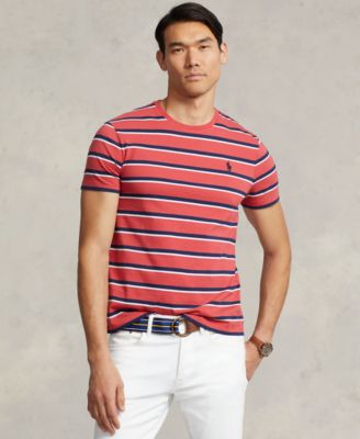 Polo Ralph Lauren - Men's Cotton Classic-Fit Striped Jersey T-Shirt