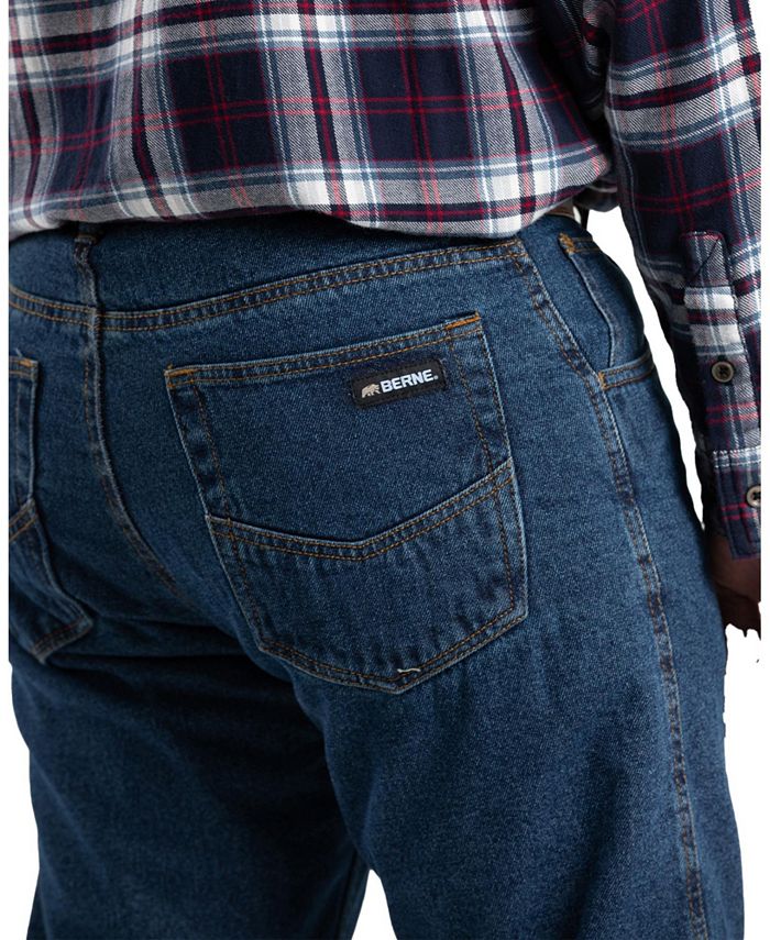 Berne Men's Heartland FleeceLined Denim Jean Macy's
