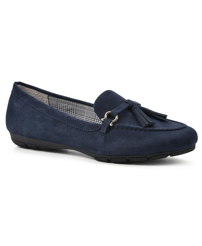 Cliffs by White Mountain Women s Gush Strap Detail Loafer Macy s