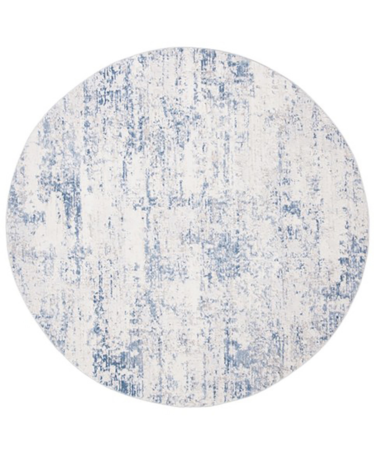 Safavieh Amelia ALA700 10' x 10' Round Area Rug - Ivory, Blue