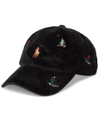 Polo Ralph Lauren - Men's Ski-Embroidered Corduroy Ball Cap