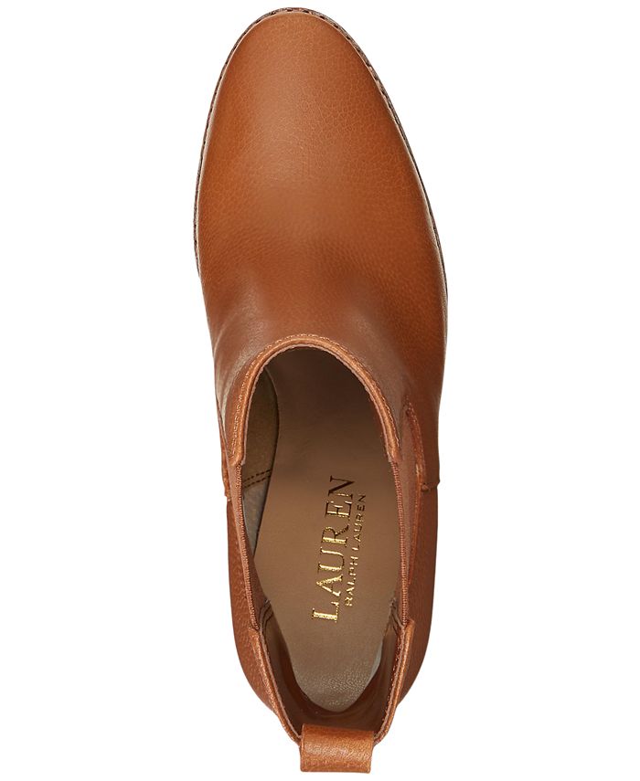 Lauren Ralph Lauren Women's Mylah Pull-On Chelsea Boots - Macy's