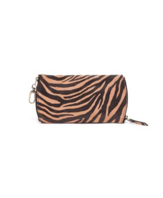 Spark Double Eyeglass Case In Polished Leather - Grenadine - HOBO