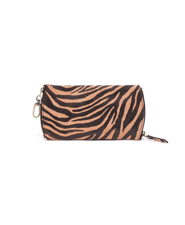 Hobo Spark Double Eyeglass Case In Metallic Leather