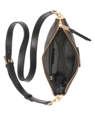 Ash Signature Adjustable Top Zipper Crossbody