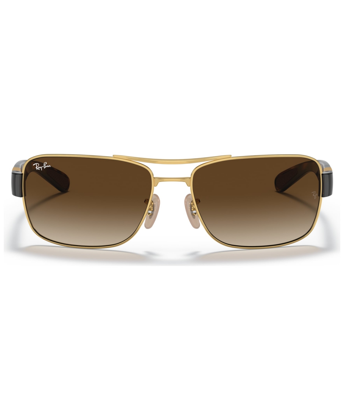 Ray Ban Sunglasses, Rb3522 In Gold,brown Grad