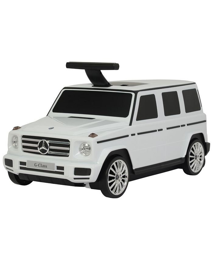 White mercedes cheap push car