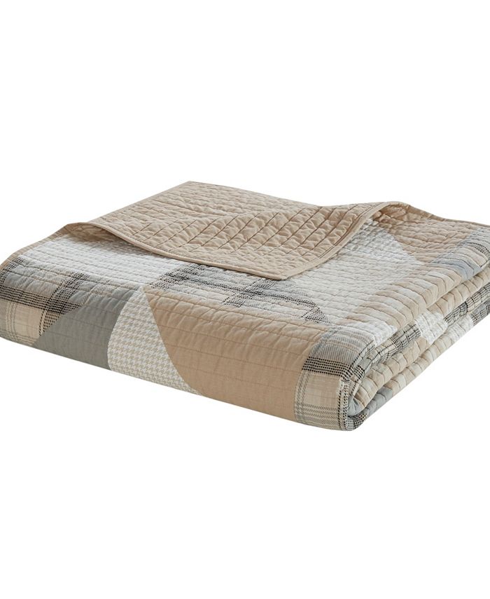 Woolrich Olsen Oversized Cotton 3 Piece Quilt Set, Full/Queen Macy's