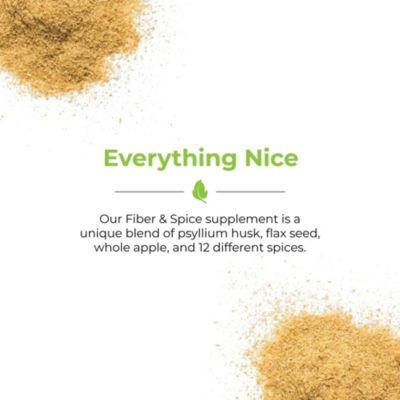 Fiber & Spice - Psyllium Husk, Flax Seed, Turmeric & Apple - 30 Servings