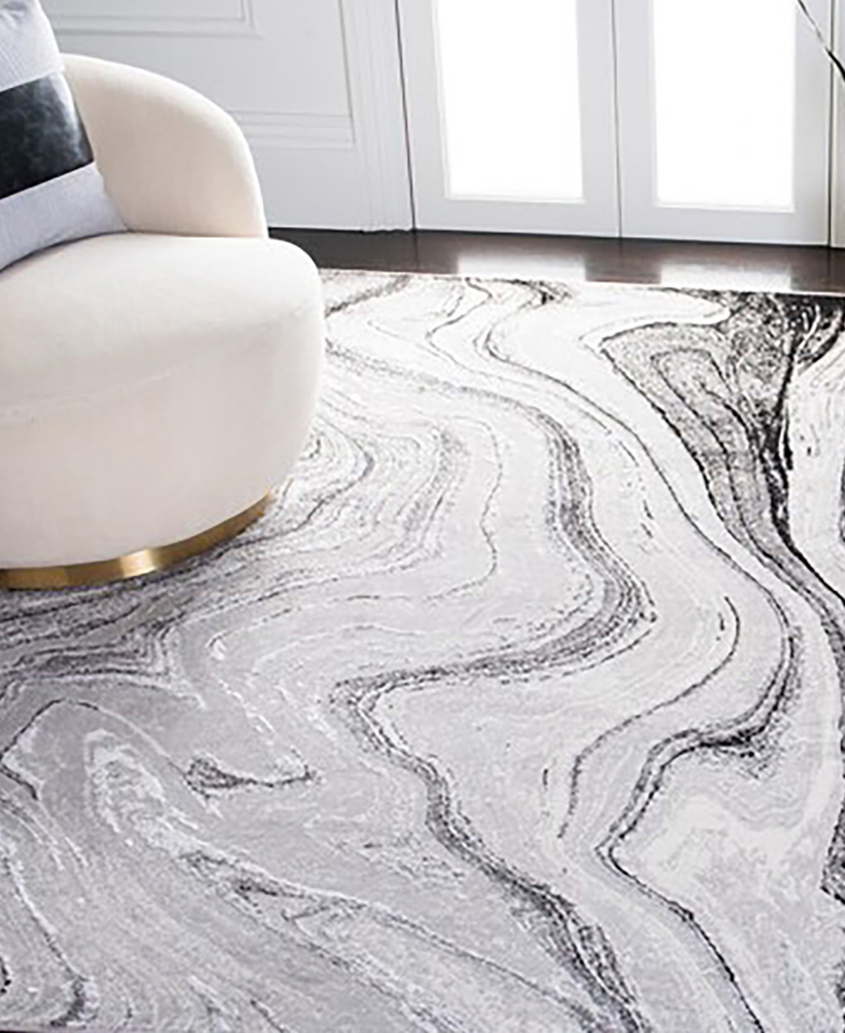 Safavieh Amelia ALA211 Area Rug - Gold