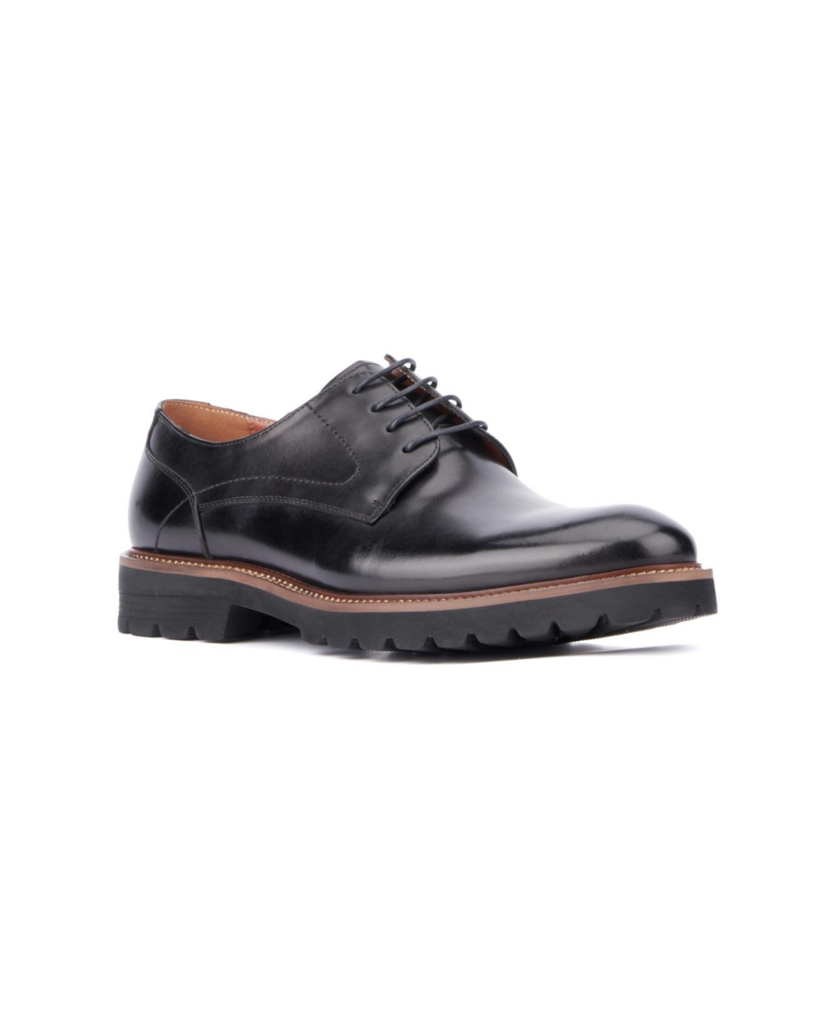 Vintage Foundry Co Men's Leather Devon Oxfords Shoes In Black