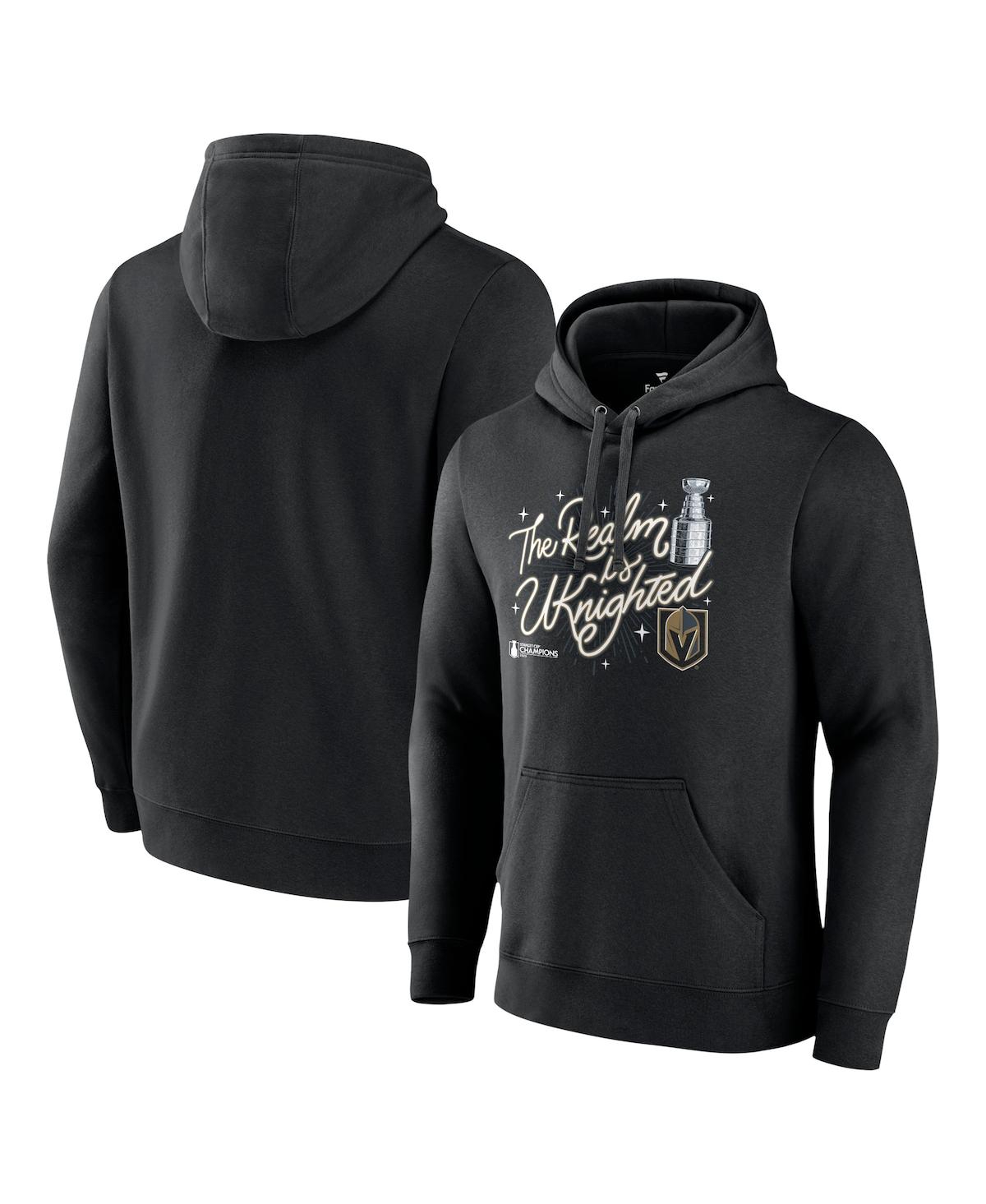 Men's FanaticsVegas Golden Knights 2023 Stanley Cup Champions Celebration Pullover Hoodie - Black