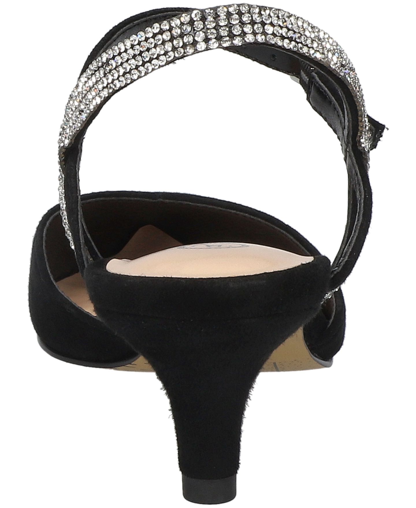 Женские туфли Bella Vita Katriana Slingback Pumps, цвет: Чёрный замшевый кожаный — фото 3