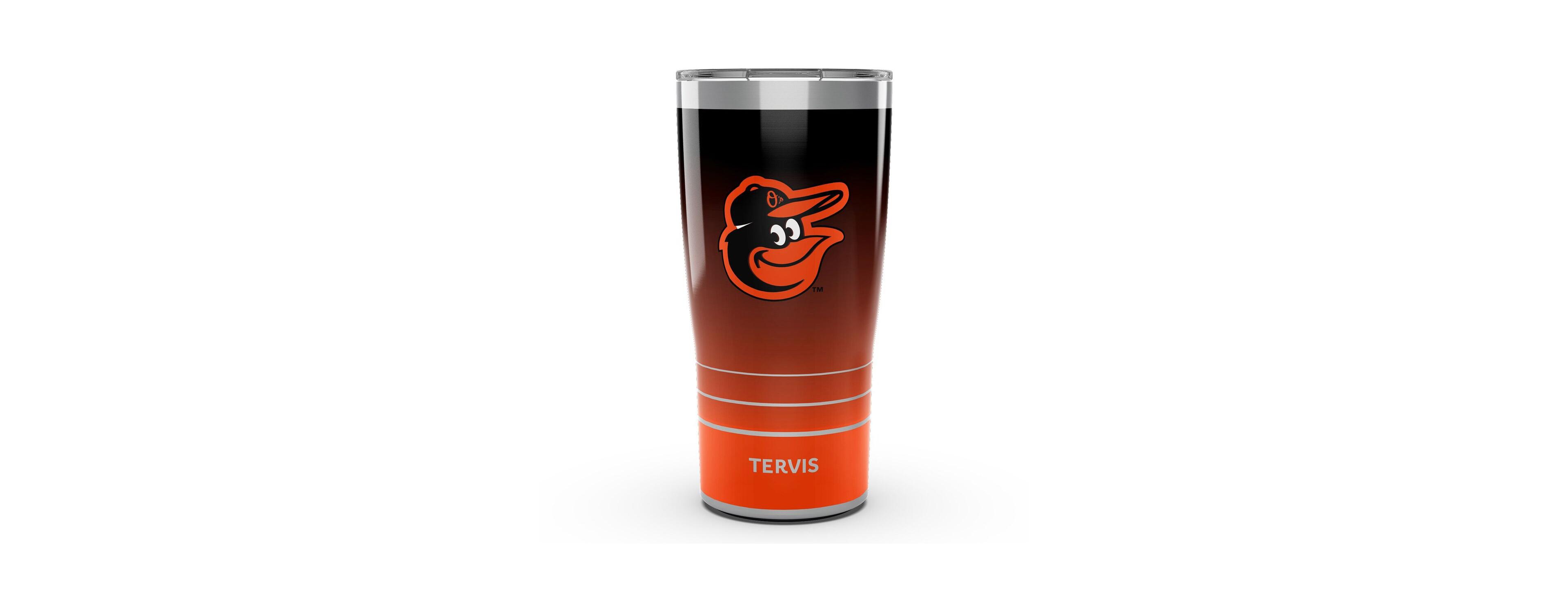 Tervis Tumbler Baltimore Orioles 20 Oz Ombre Stainless Steel Tumbler