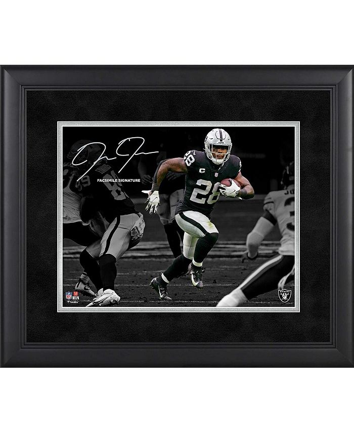 Fanatics Authentic Josh Jacobs Las Vegas Raiders Facsimile Signature