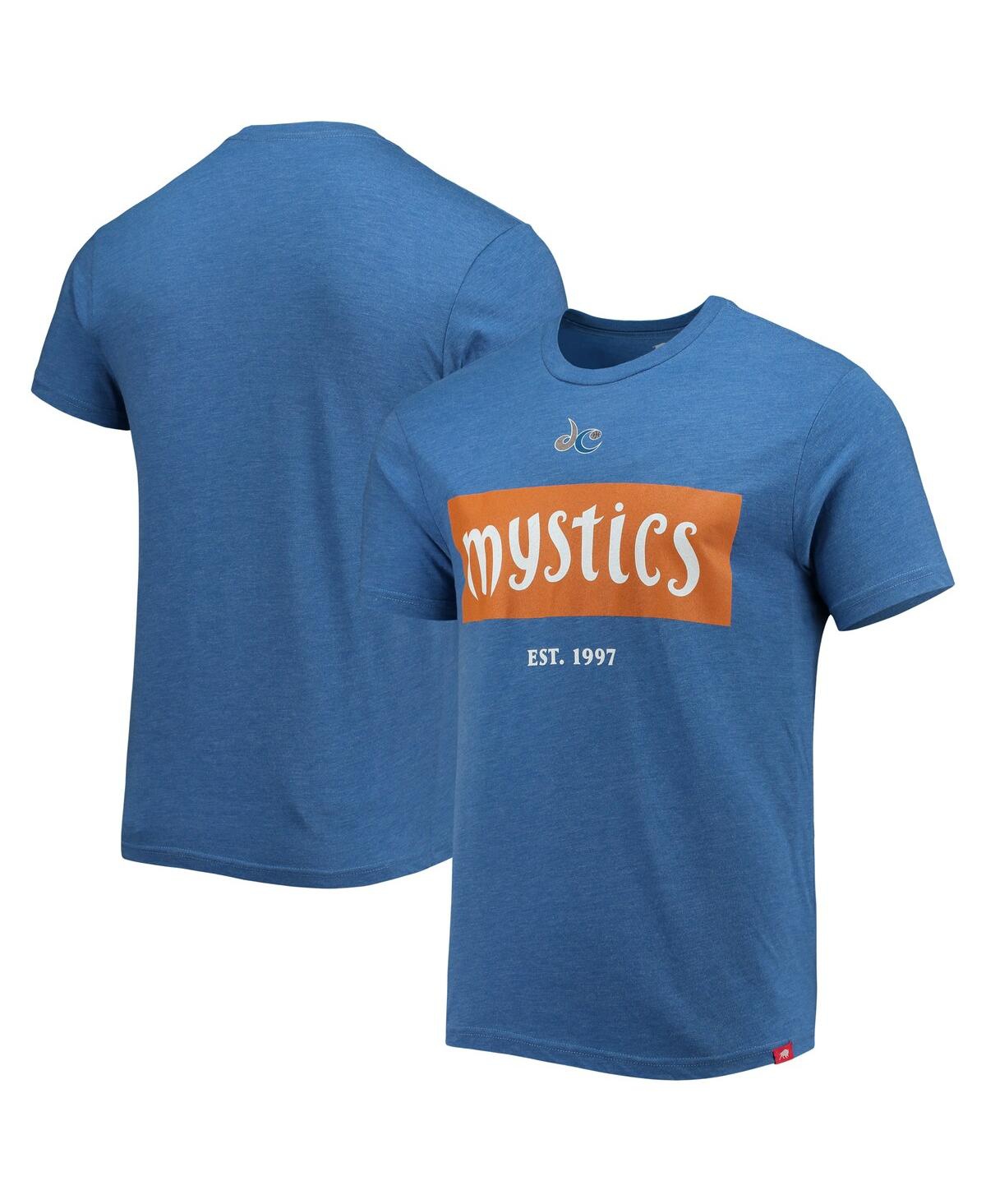 Sportiqe Men's  Royal Washington Mystics 25th Anniversary Tri-blend T-shirt