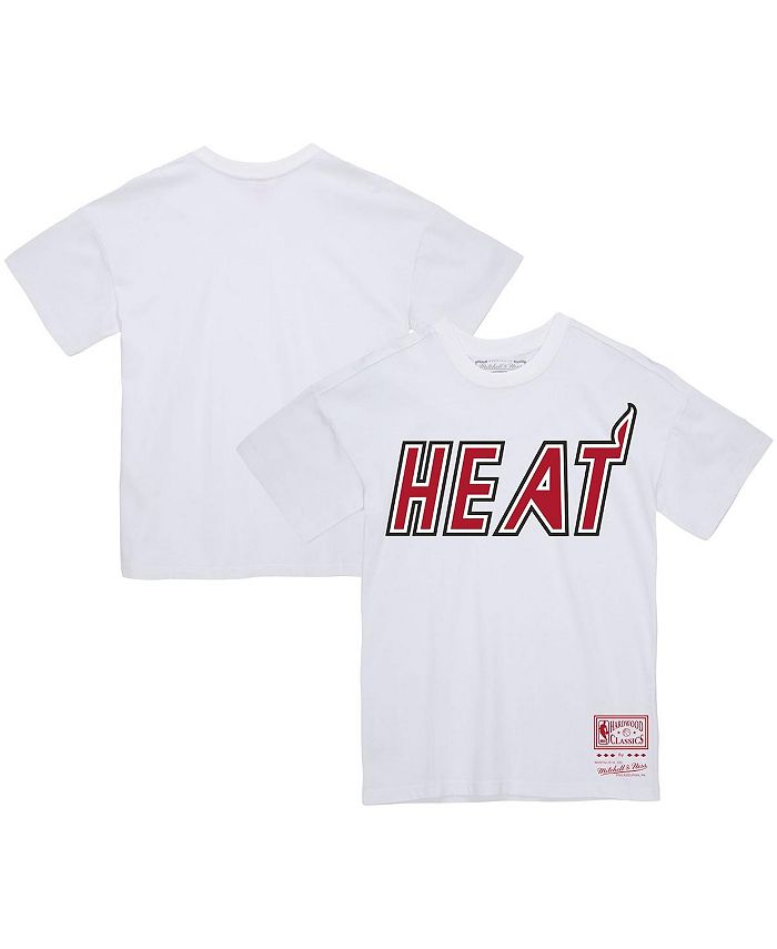 miami heat t shirt white