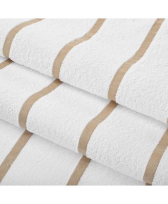 Las Rayas Cotton Beach Towels, 4-Pack, 30" x 60"