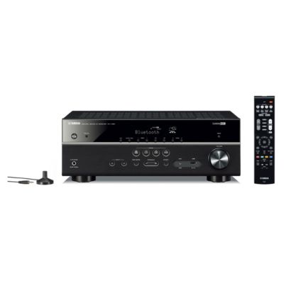 RX-V385BL 5.1 Channel AV Receiver with YPAO Automatic Room Calibration