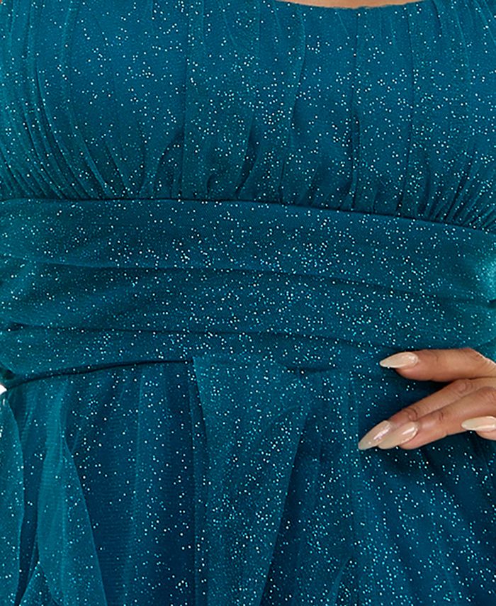 pear culture Juniors' Emma CorkscrewRuffled Dress Macy's