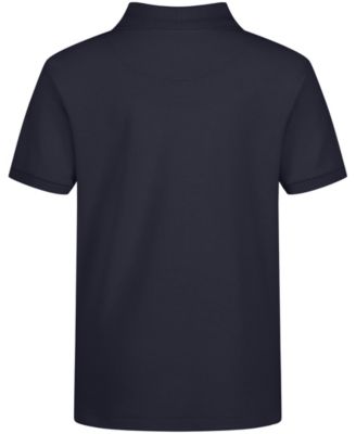 Little Boys Uniform Stretch Double Piqu&eacute; Polo
