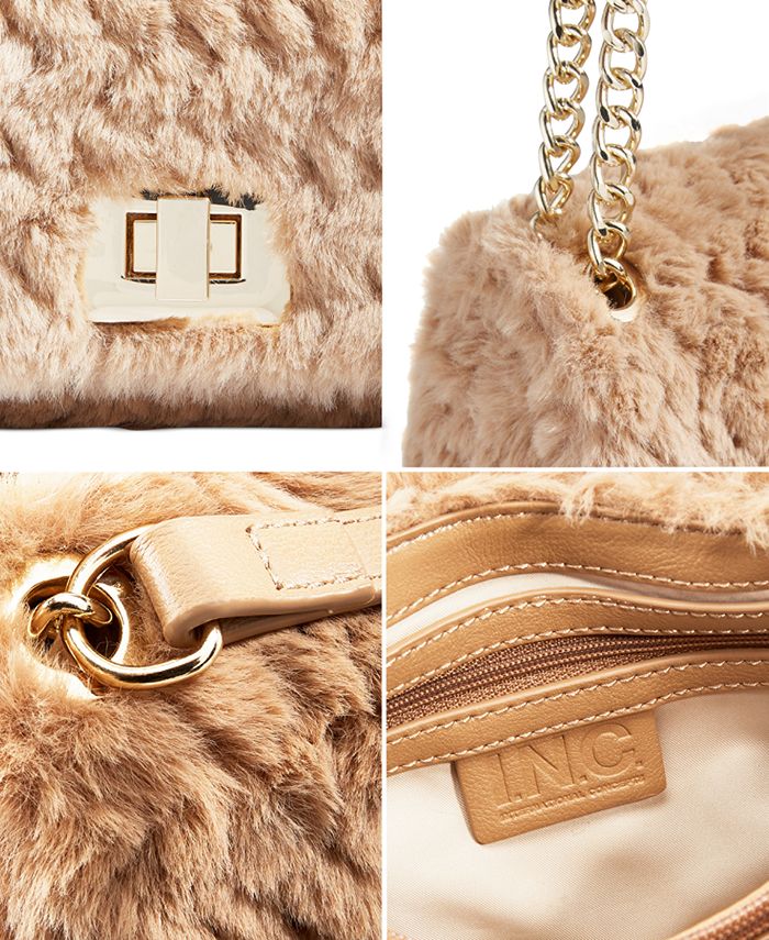 I.N.C. International Concepts Small Faux Fur Soft Ajae, Created for