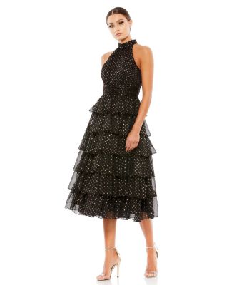 Mac Duggal - Tiered Ruffle Party Dress