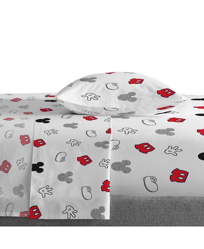 Saturday Park Mickey Mouse Twin Sheet Set Macy's