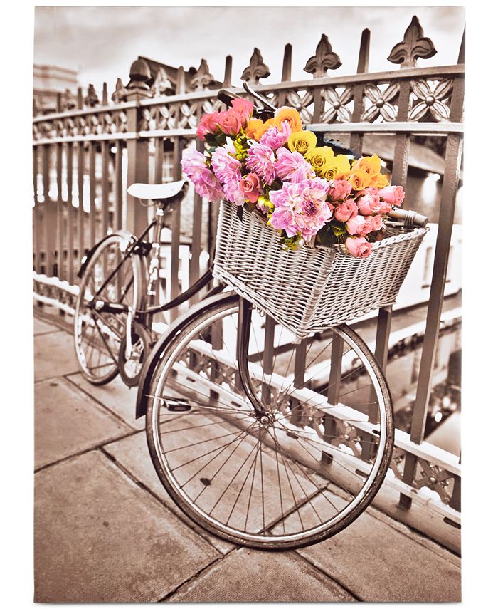 Graham & Brown Bicycle Canvas Print Macy's
