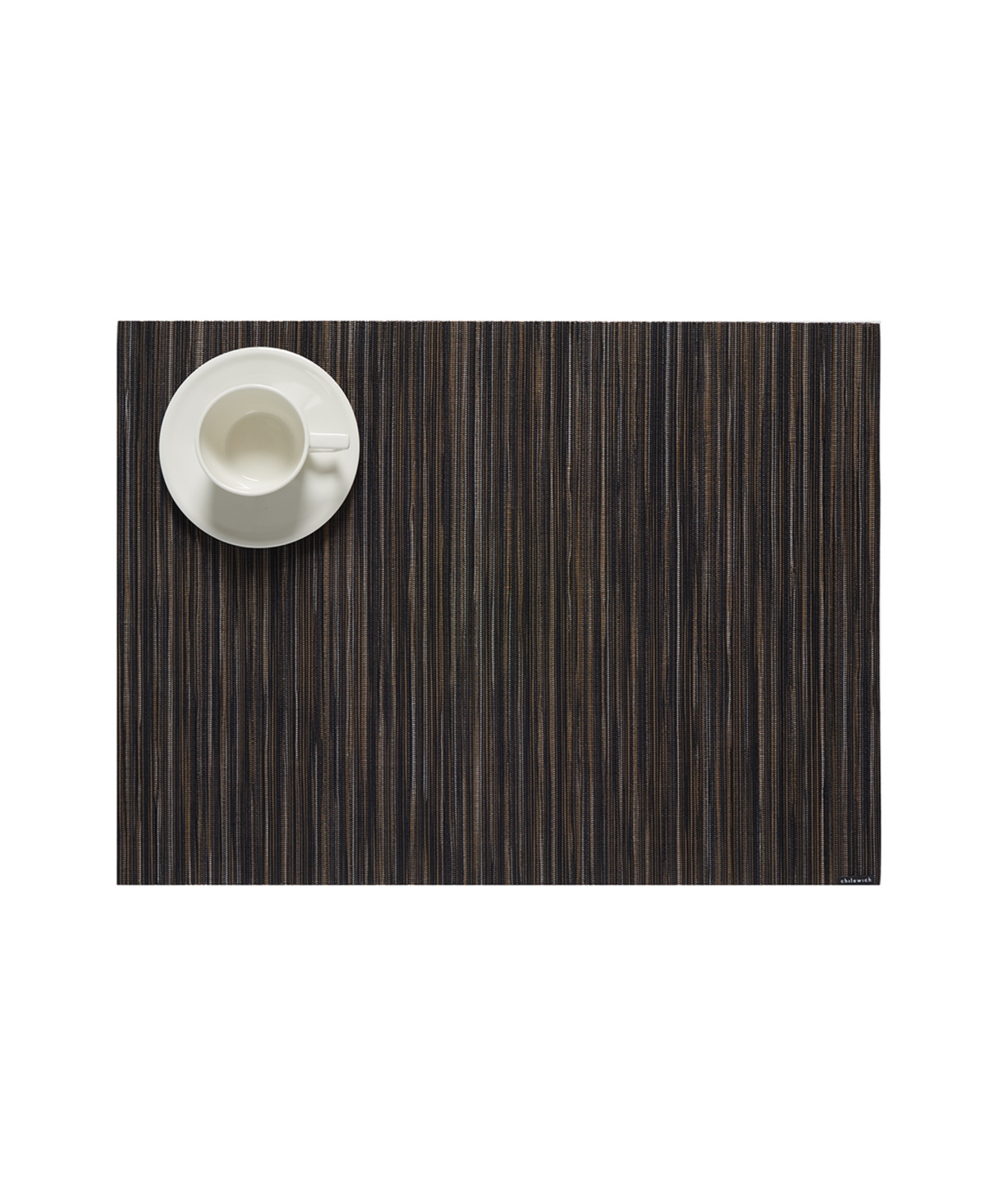 Chilewich Rib Weave Placemat In Tiger Eye