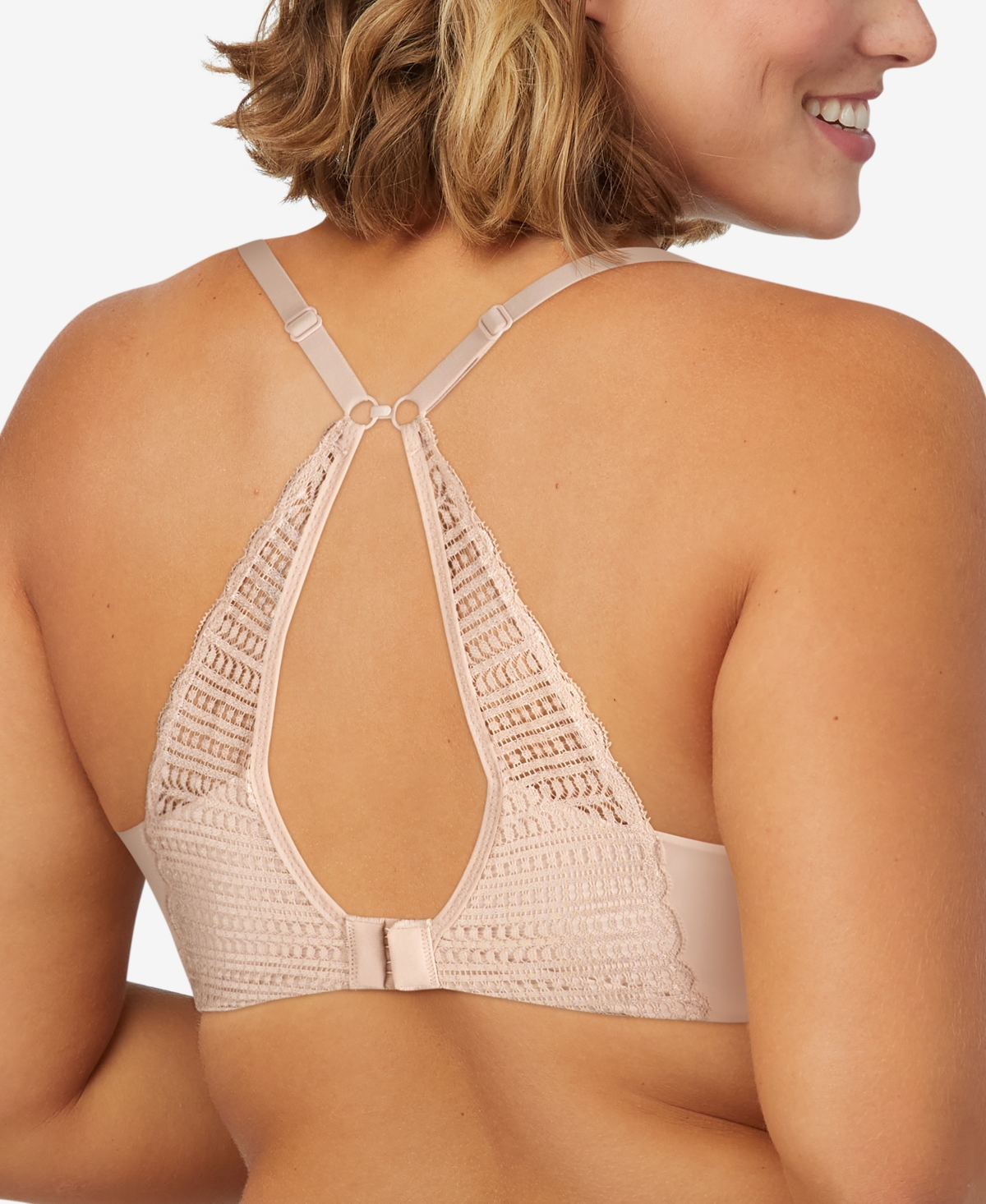 Maidenform Comfort Devotion Extra Coverage Lace Shaping Underwire Bra 9404 In Almond