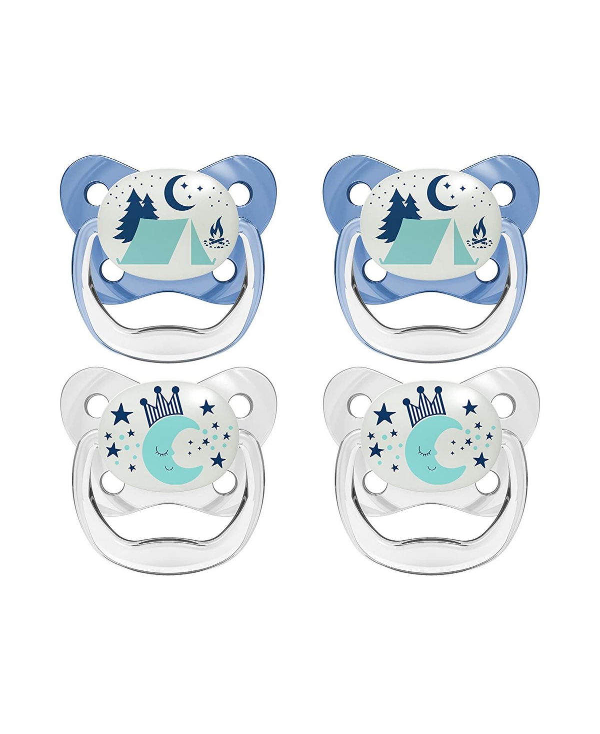 Dr. Browns PreVent Orthodontic Baby Pacifier, 6-18m, 4-Pack