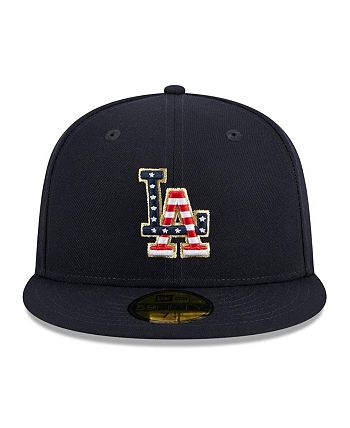 Los Angeles Dodgers New Era 2023 Fourth of July 59FIFTY Fitted Hat - Navy