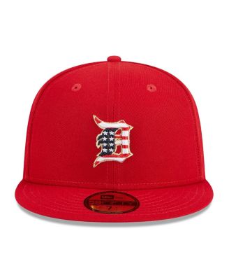 Men's Red Detroit Tigers 2023 Fourth of July 59FIFTY Fitted Hat